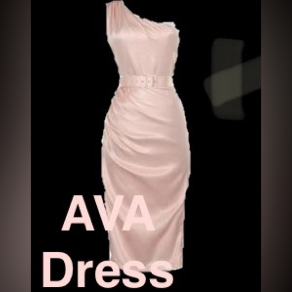 Gorgeous Pinup Couture Dress - AVA Pink pin up girl sleeveless Size Small